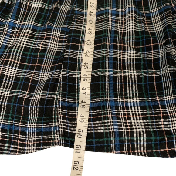 Torrid Cardigan Women's Size 3x Open Front Tartan Plaid Rayon Academia - Picture 6 of 6